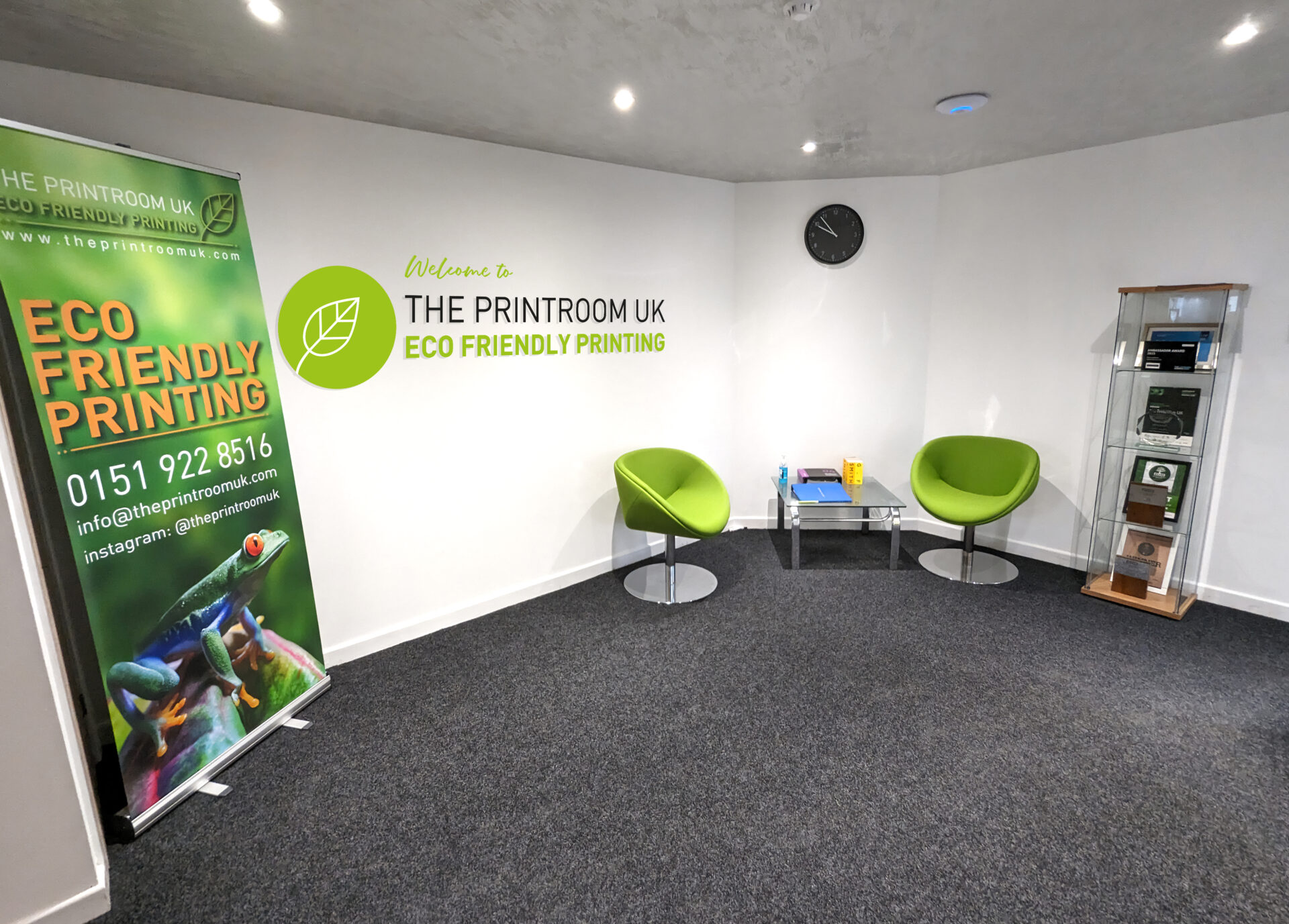 The Printroom UK reception area