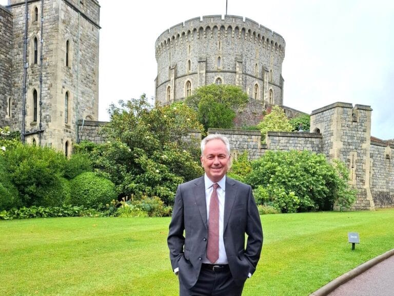 Angus Whiteman at Windsor Castle